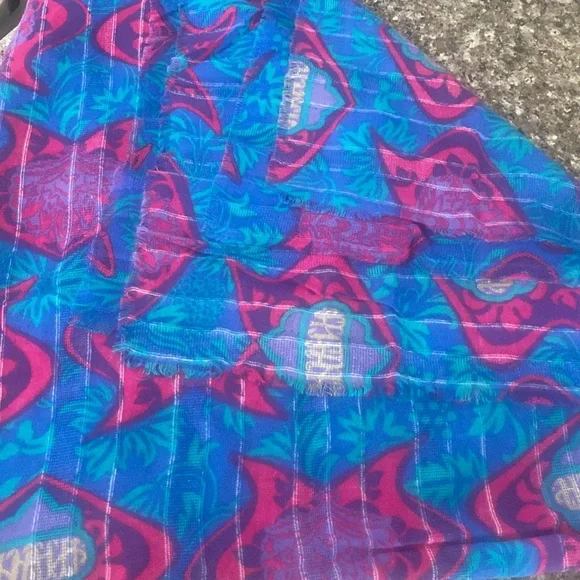 Vintage rare Axcess Rayon Scarf NWOT